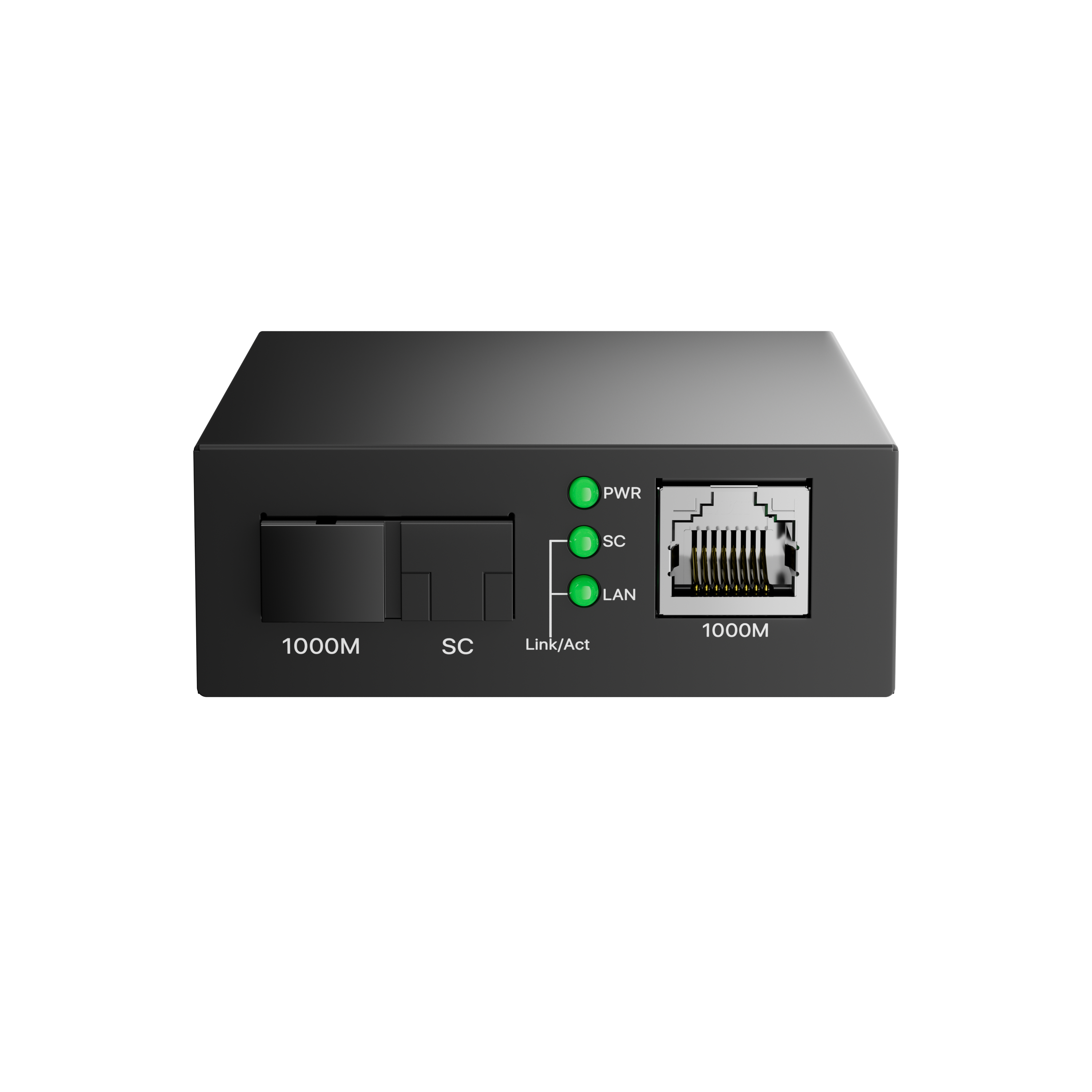 Gigabit Single-Fiber Media Converter — RX