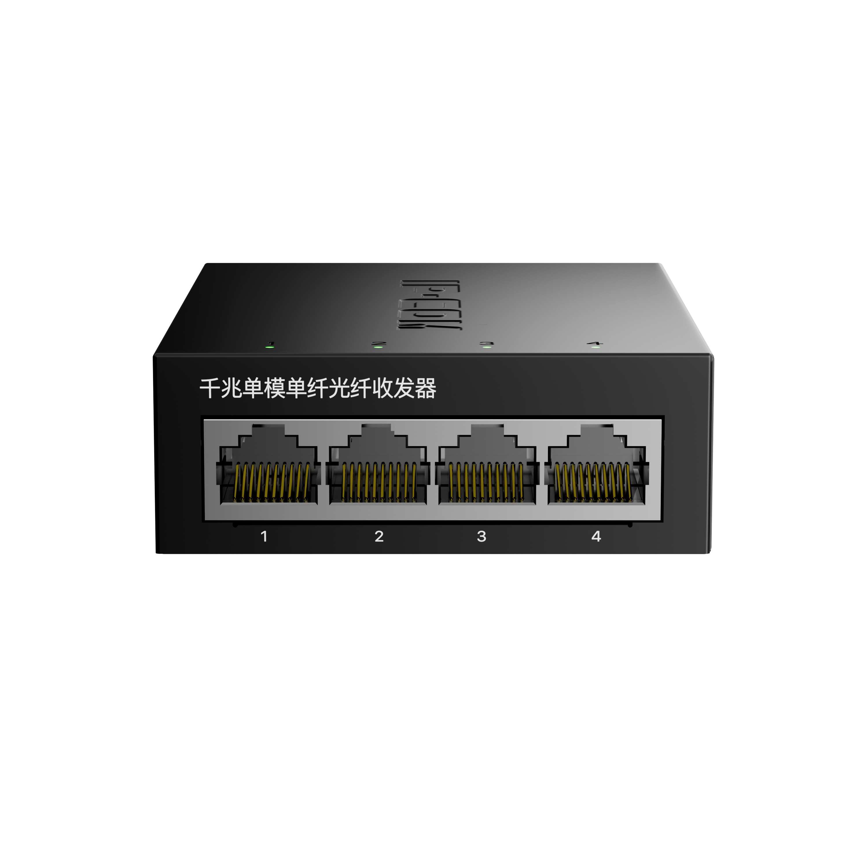 Gigabit 5-Port Fiber Media Converter — RX